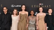 Filha de Angelina Jolie repete vestido usado pela mãe - Getty Images