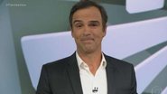 Tadeu Schmidt se emociona em despedida do 'Fantástico' - Reprodução/TV Globo