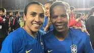Marta homenageia Formiga na despedida da seleção brasileira - Reprodução/Instagram
