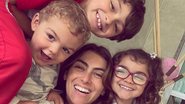 Mãe de três, Mariana Uhlmann faz desabafo sobre maternidade - Reprodução/Instagram
