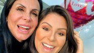 Gretchen e Andressa Ferreira esbanjam boa forma em férias em família - Reprodução/Instagram