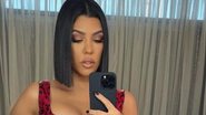 Depois de postar foto de Natal com a família do noivo, Kourtney Kardashian aparece sozinha com relógio no Ano Novo - Reprodução/Instagram