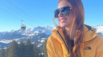 Marina Ruy Barbosa esbanja beleza em passeio na neve - Foto: Reprodução / Instagram