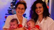 Nanda Costa e Lan Lanh mostram rotina com as filhas, Kim e Tiê - Foto/Instagram