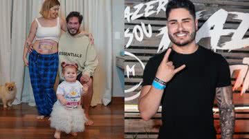 Viih Tube e família e Lucas Souza - Reprodução/Instagram e Agnews